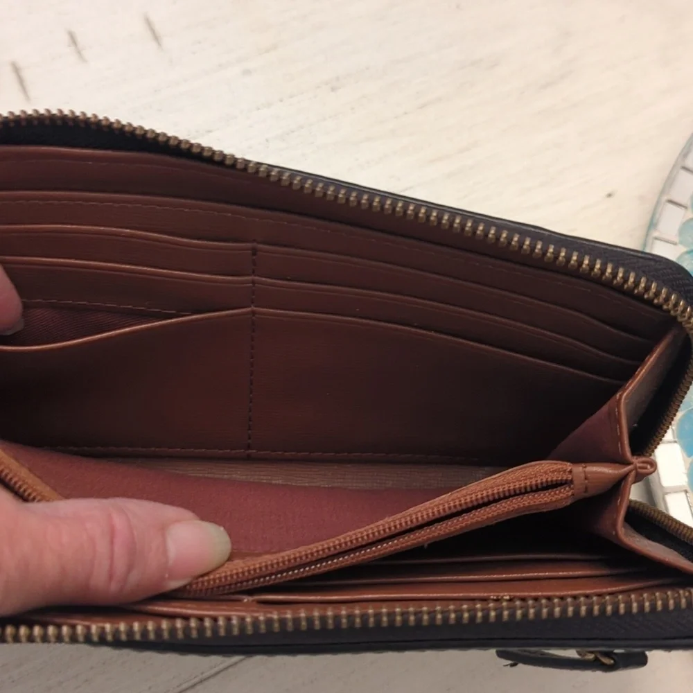 Vintage Fossil leather Wallet